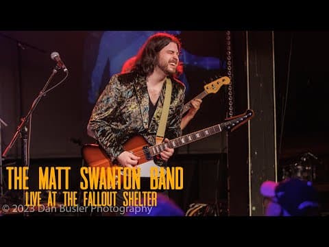  'Hard Times' - The Matt Swanton Band